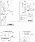 Carburetor Gasket Set - Carburetor Kit-Carburetor Overhaul Diagram and Parts List for 214707-0114-E1  Briggs and Stratton Engine